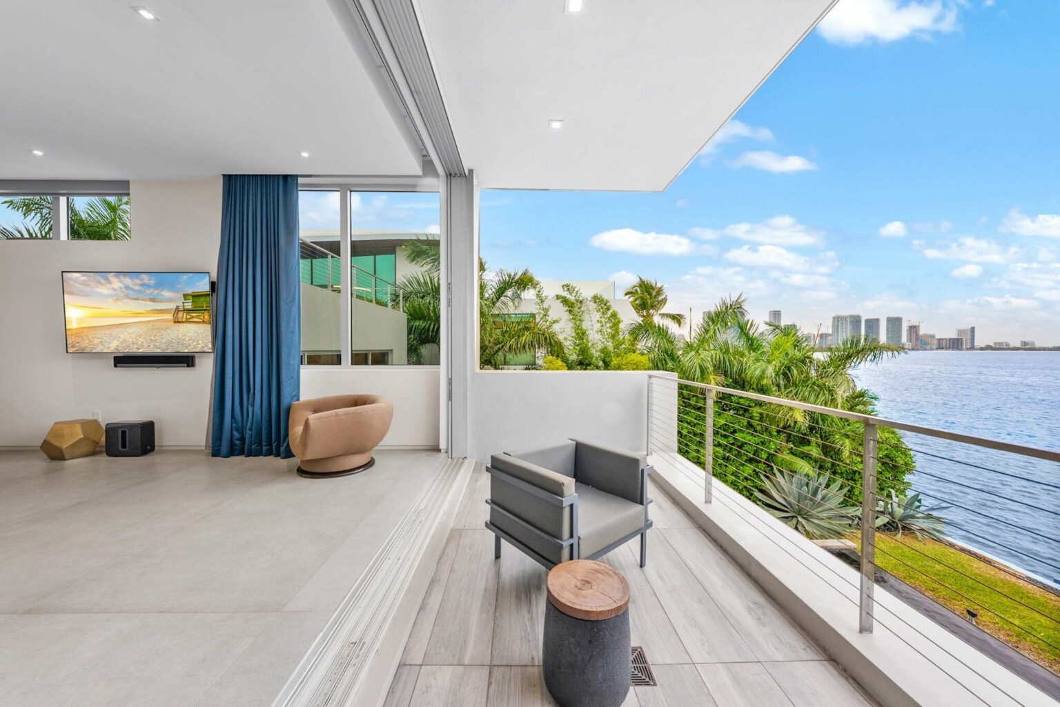 Relax in complete serenity as gentle bay breezes and panoramic water views set the tone for your stay.